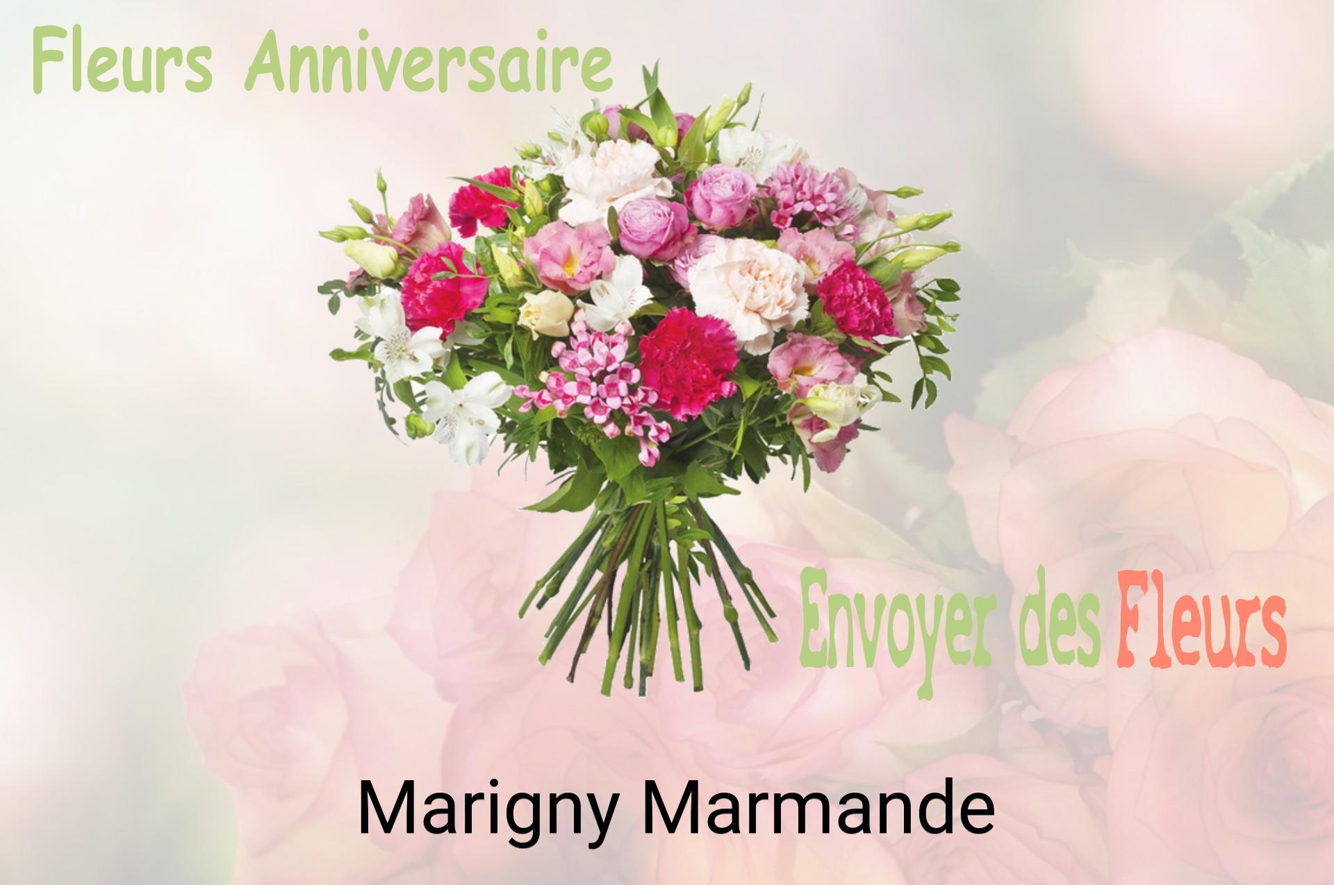 Bouquet de fleurs d’anniversaire livré à Marigny-Marmande